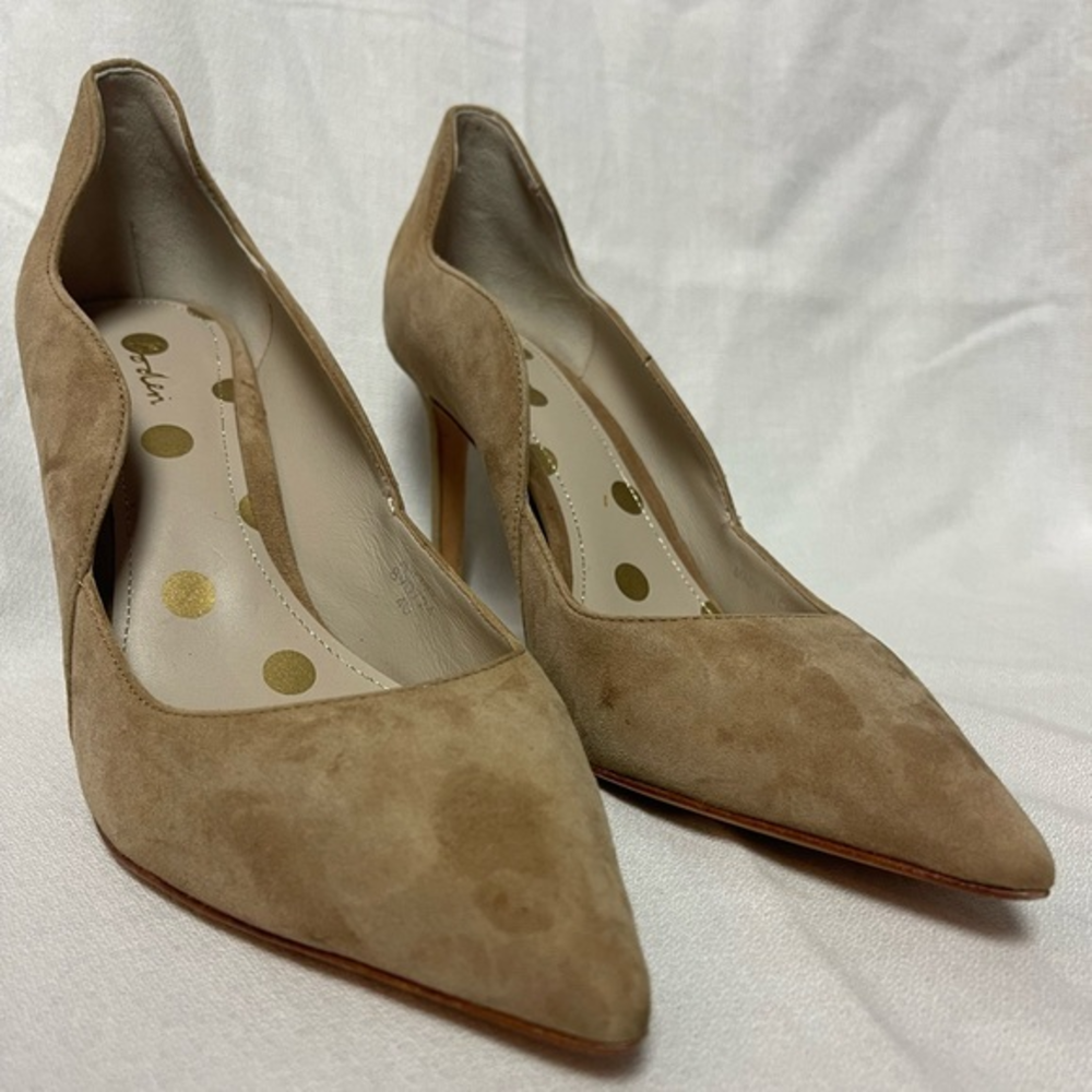Boden suede nude pumps‎ 40.5